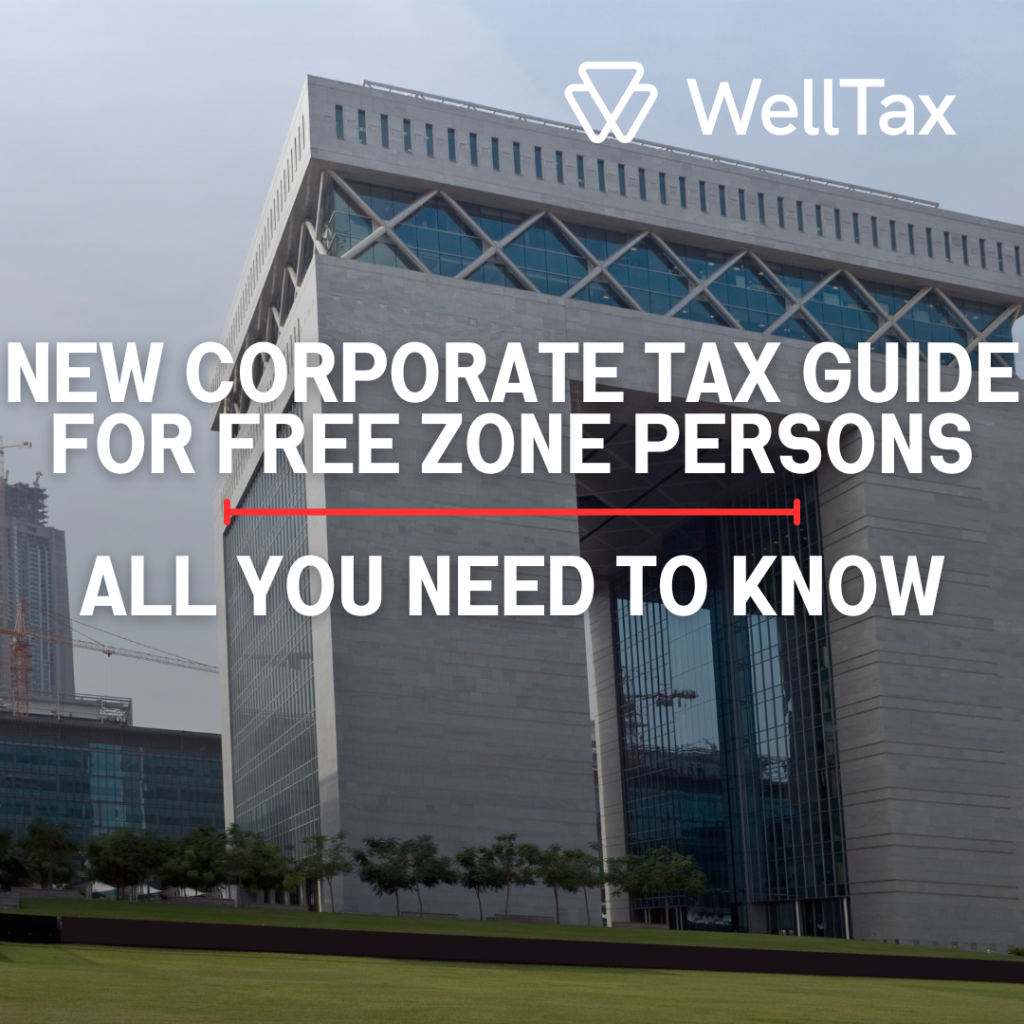 New Corporate Tax Guide for Free Zone Persons
